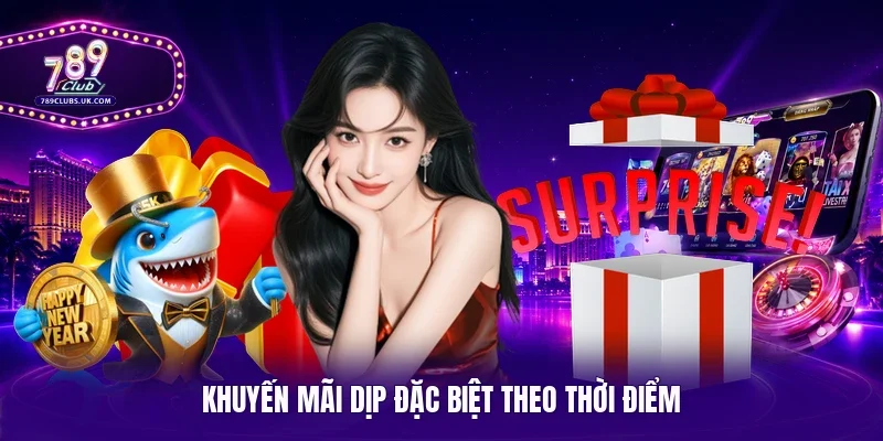 Khuyến mãi dịp đặc biệt theo thời điểm